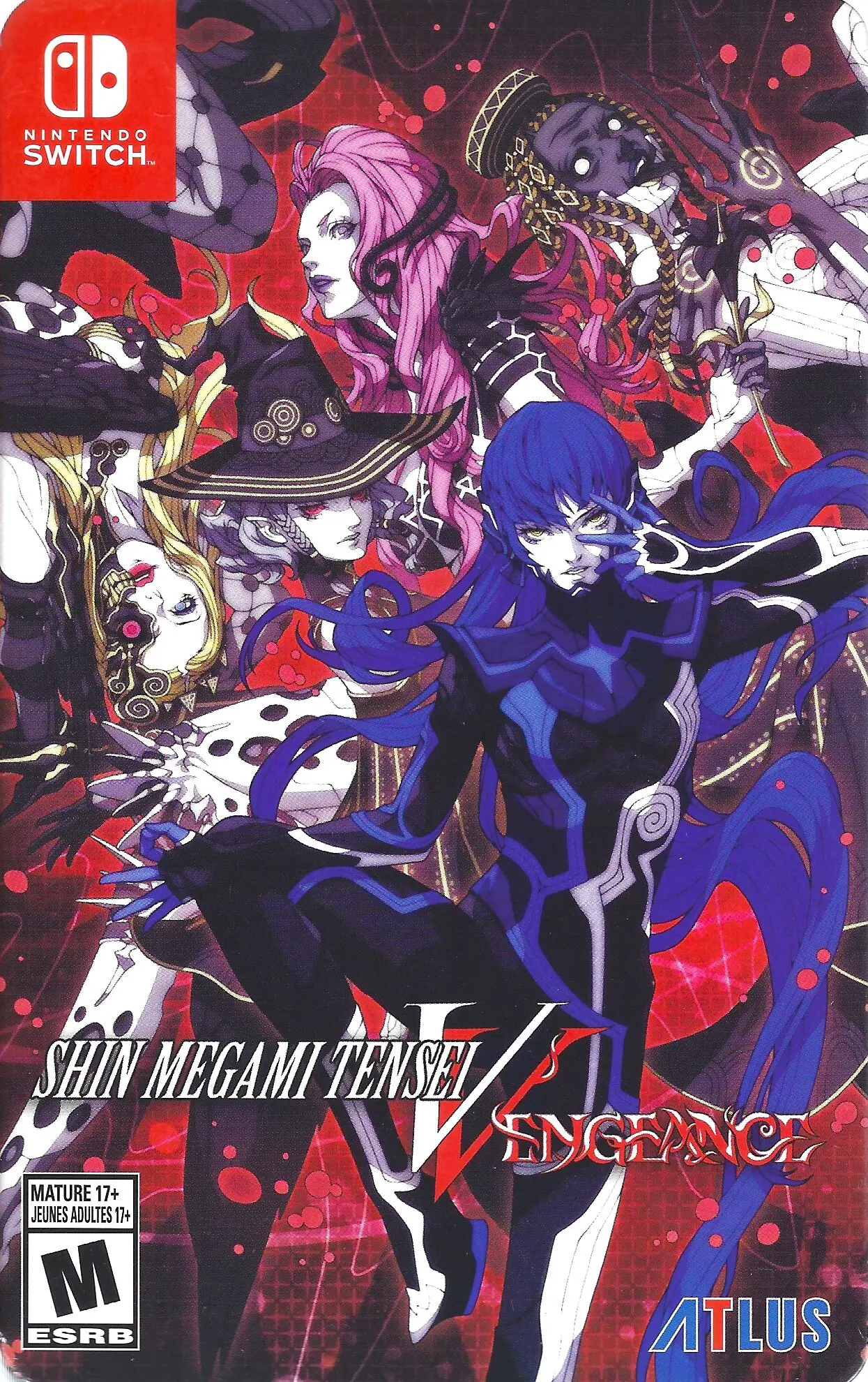 Capa de Shin Megami Tensei V Vengeance [Steelbook Launch Edition]