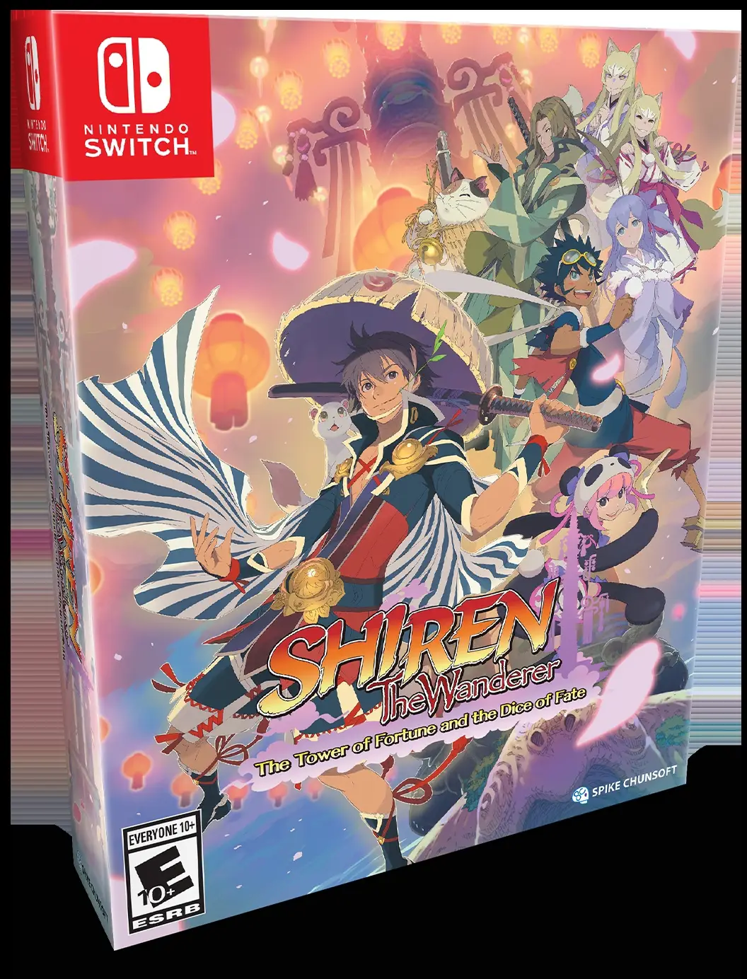 Capa de Shiren the Wanderer: the Tower of Fortune and the Dice of Fate - Collector's Edition