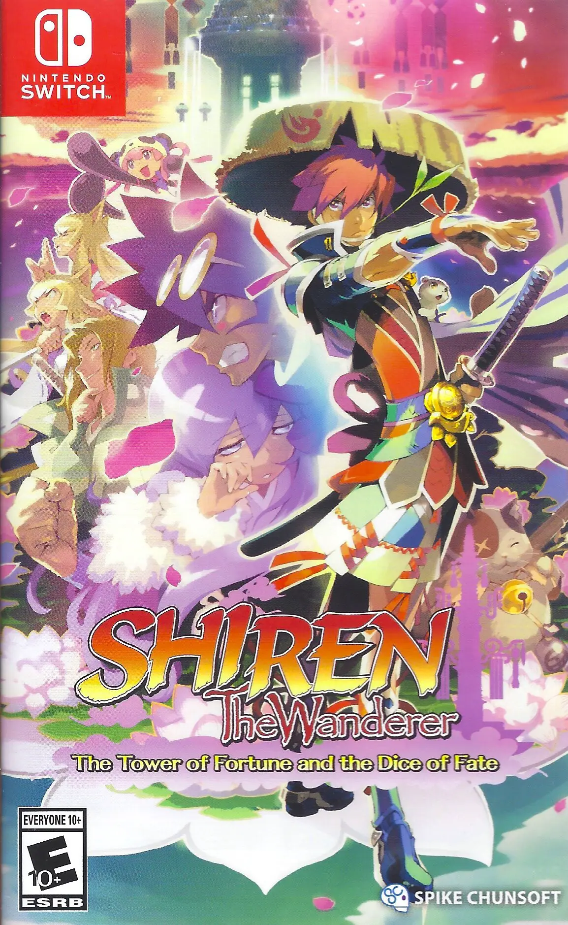Capa de Shiren the Wanderer: The Tower of Fortune and the Dice of Fate [Limited Run Games]