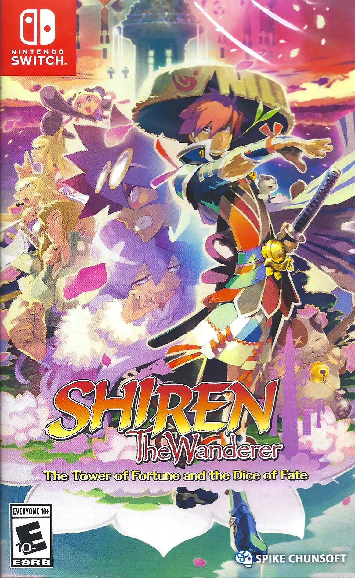 Capa de Shiren the Wanderer: The Tower of Fortune and the Dice of Fate