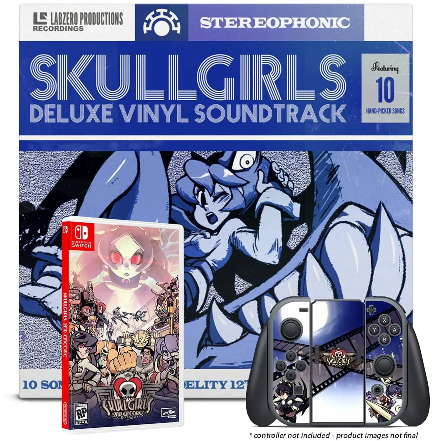 Capa de Skullgirls 2nd Encore Limited Edition