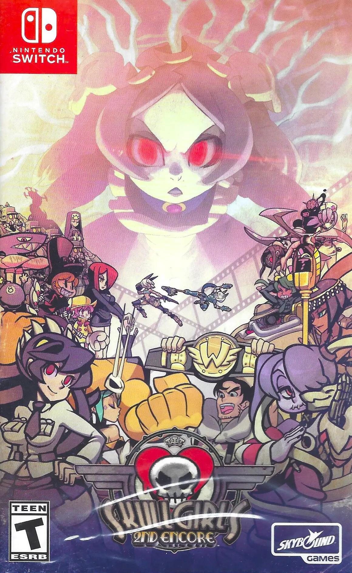 Capa de Skullgirls 2nd Encore