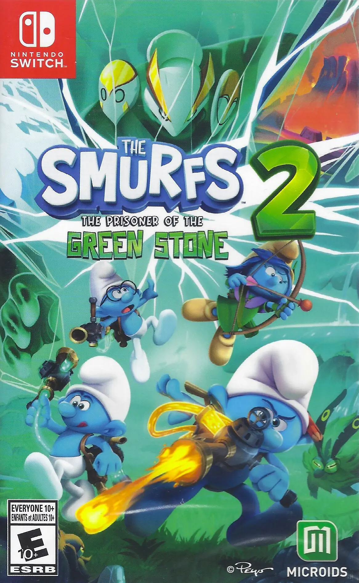 Capa de Smurfs 2: The Prisoner of the Green Stone