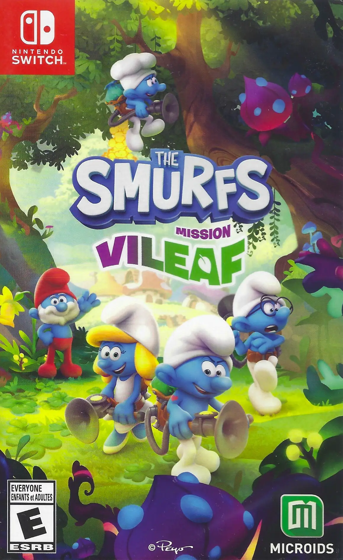 Capa de Smurfs: Mission Vileaf