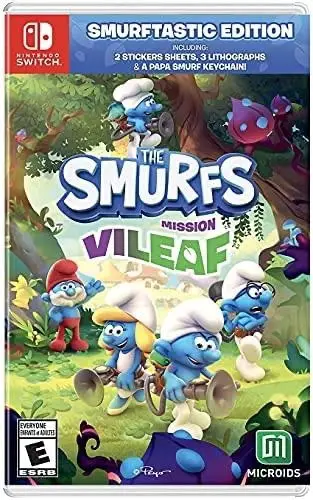 Capa de Smurfs: Mission Vileaf [Smurfastic Edition]