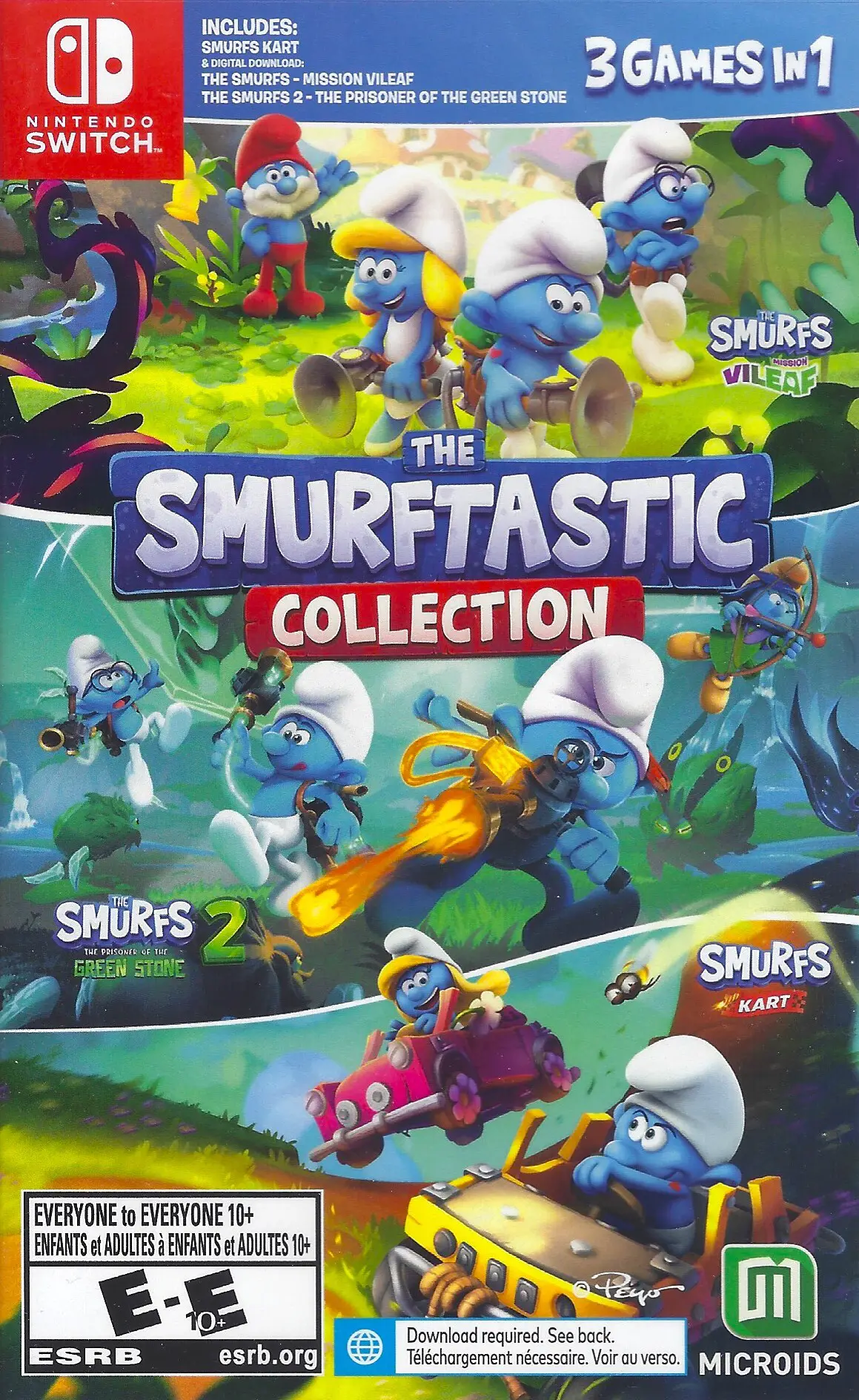 Capa de Smurftastic Collection