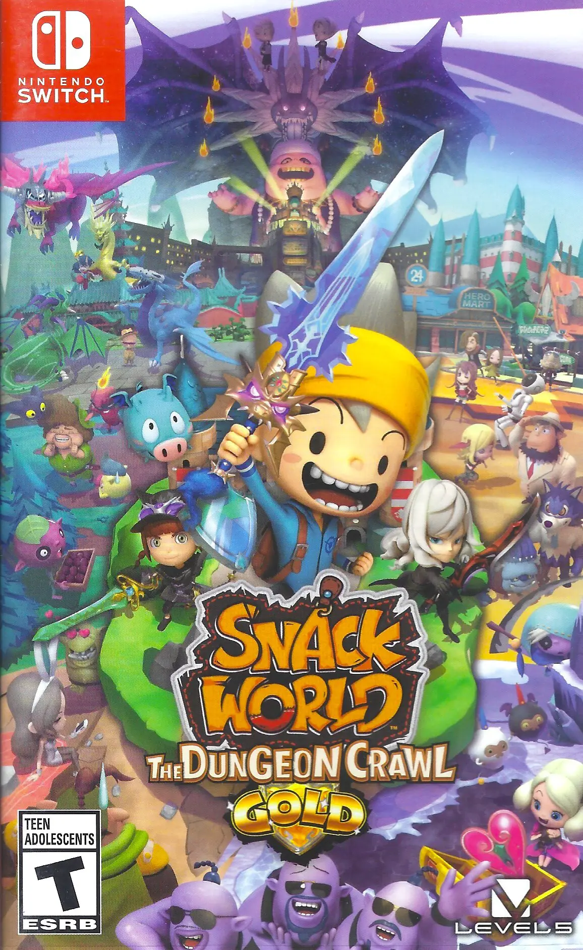 Capa de Snack World: The Dungeon Crawl Gold
