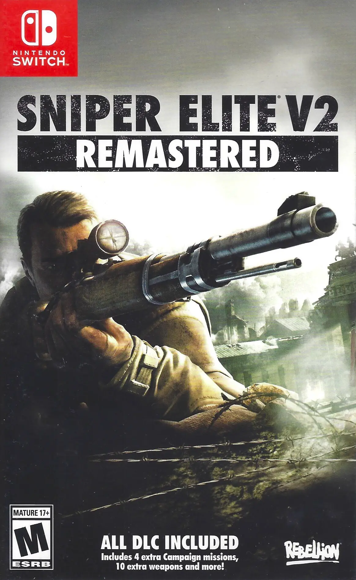 Capa de Sniper Elite V2 Remastered