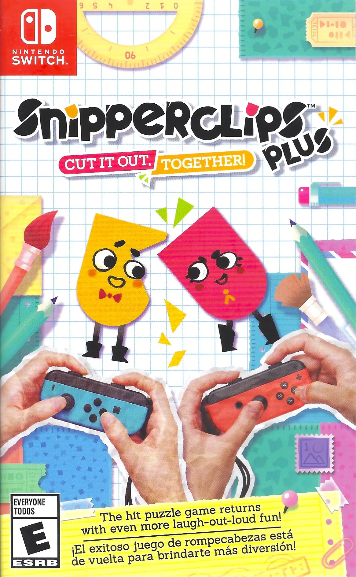 Capa de Snipperclips Plus