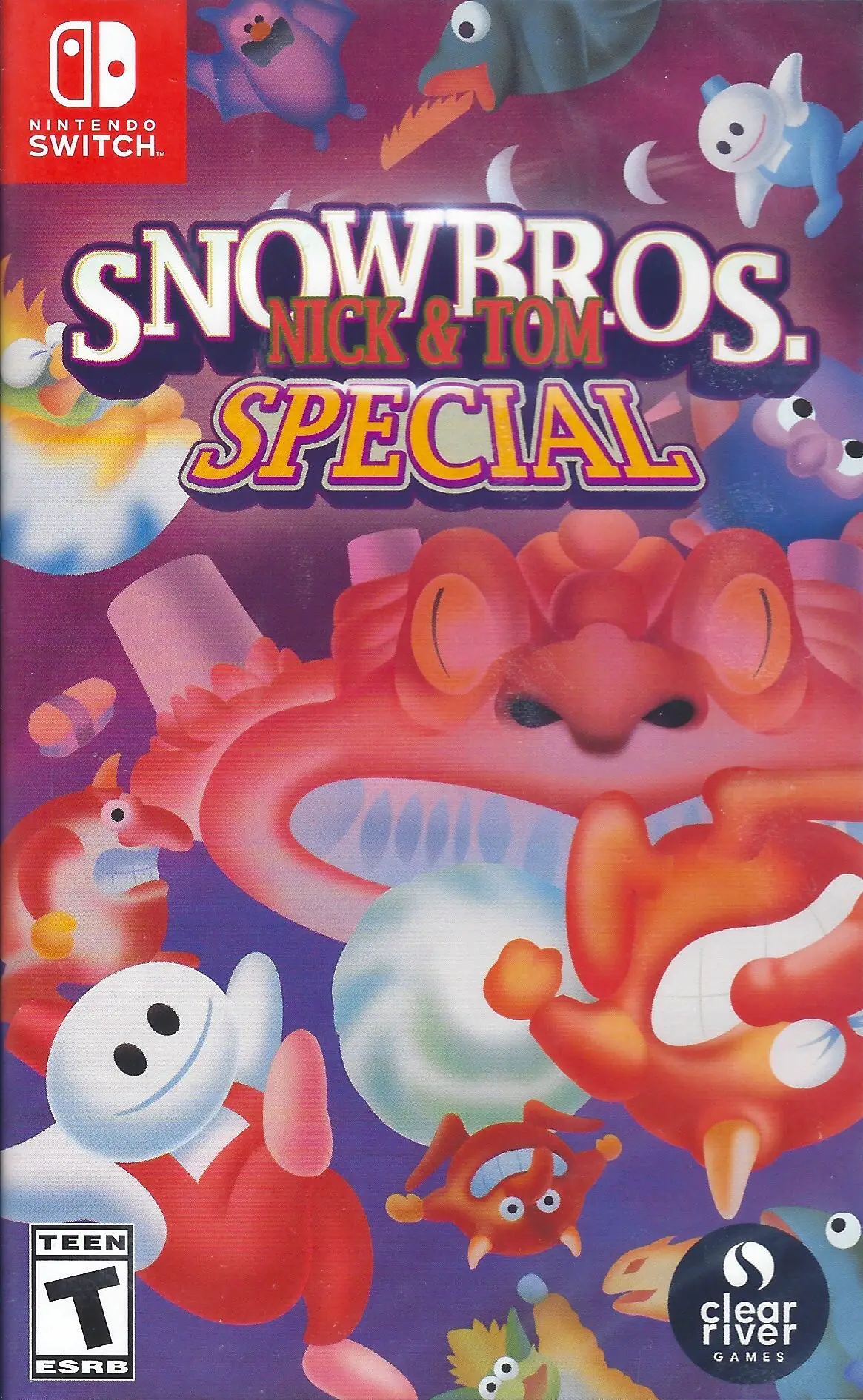 Capa de Snow Bros. Nick & Tom Special [Limited Run Games]