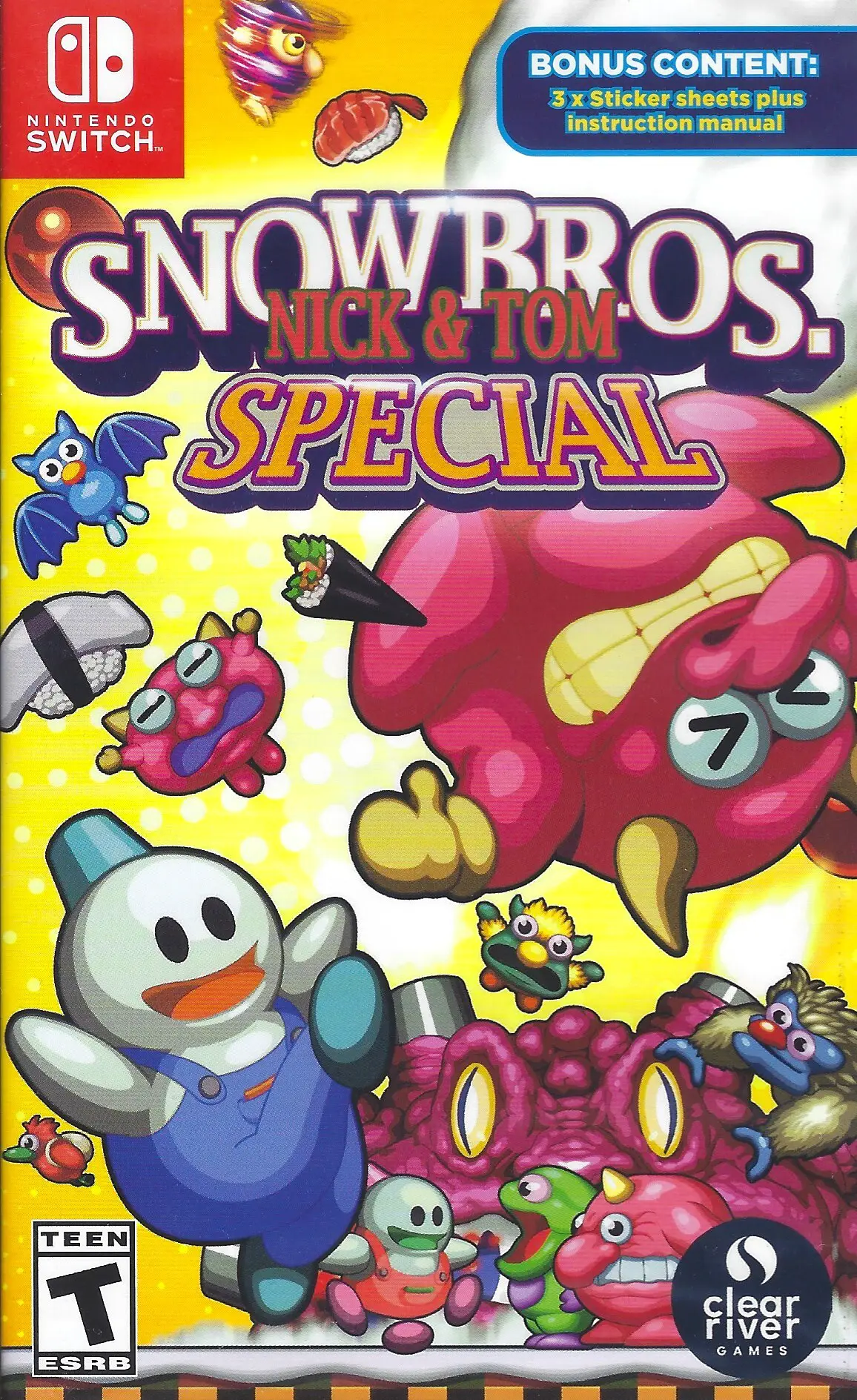 Capa de Snow Bros. Nick & Tom Special