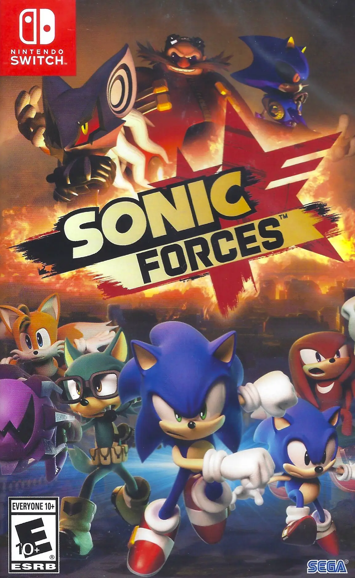 Capa de Sonic Forces