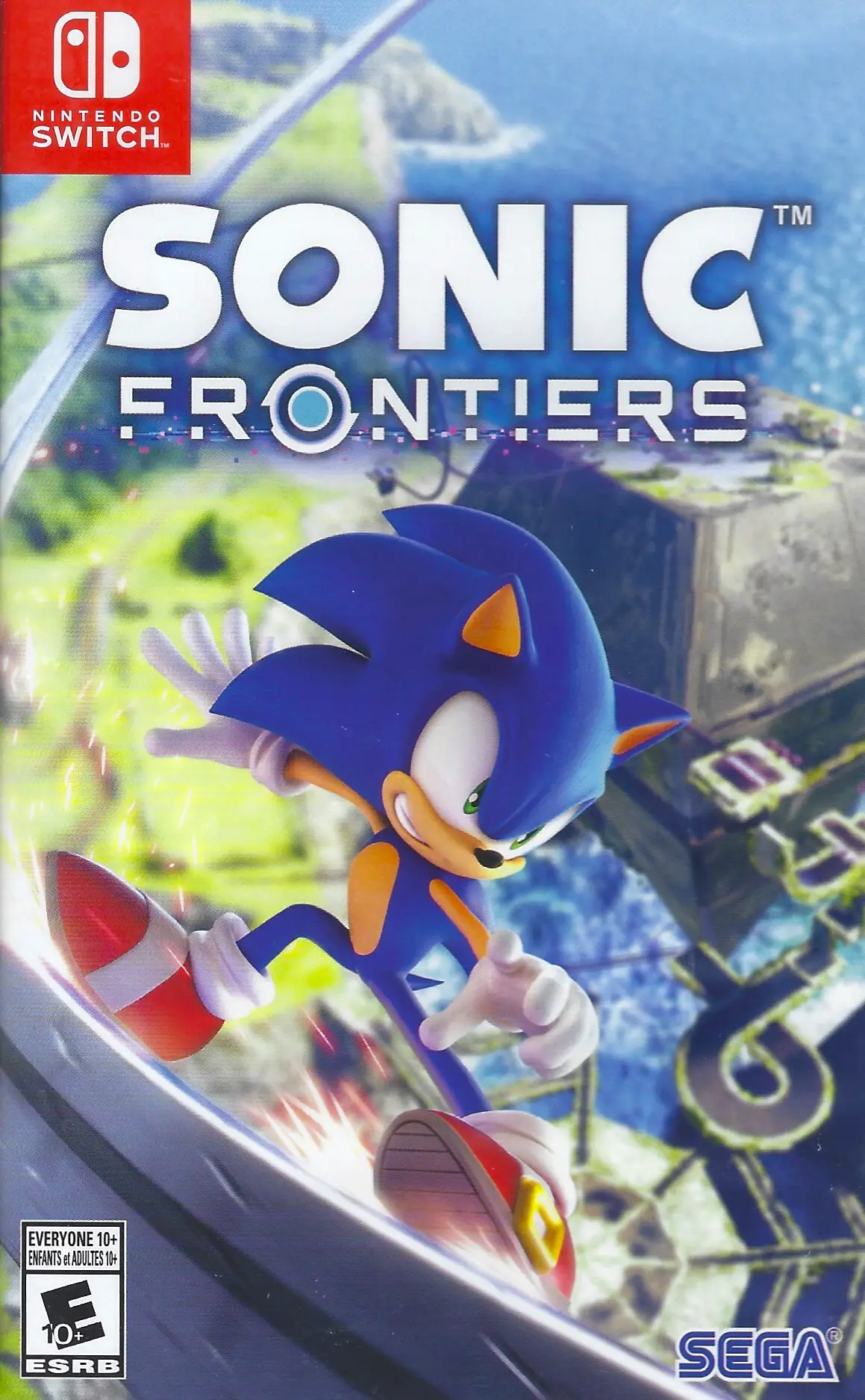 Capa de Sonic Frontiers