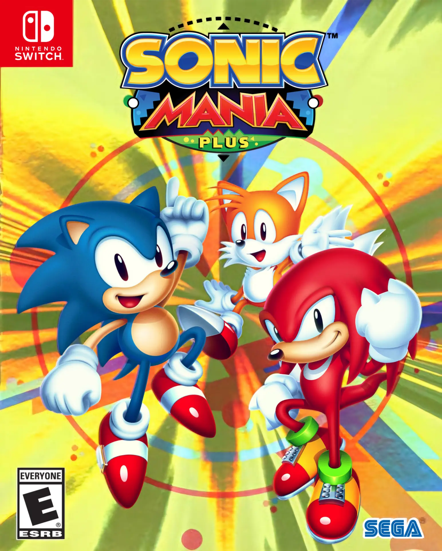 Capa de Sonic Mania Plus [Artbook Edition]