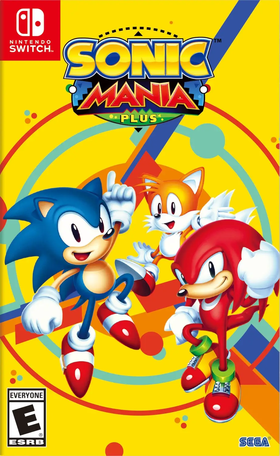 Capa de Sonic Mania Plus