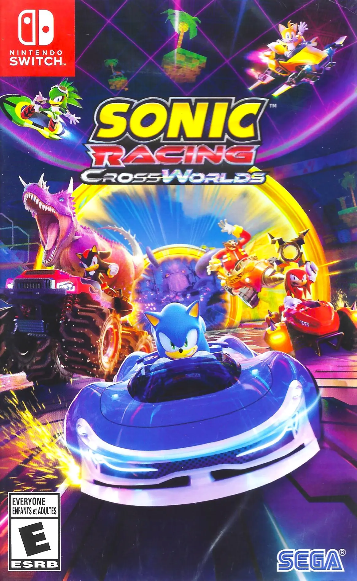 Capa de Sonic Racing: CrossWorlds [Amazon]