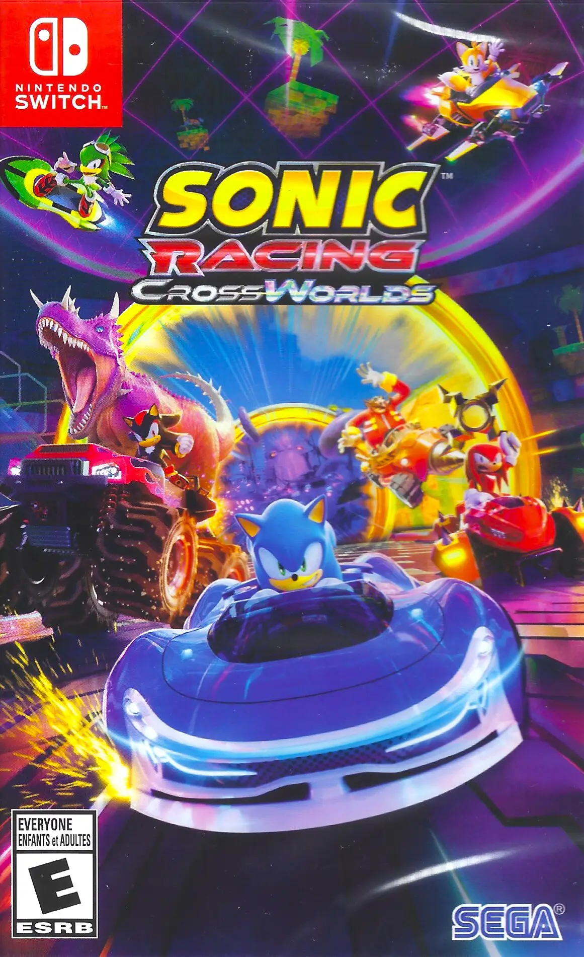 Capa de Sonic Racing: CrossWorlds