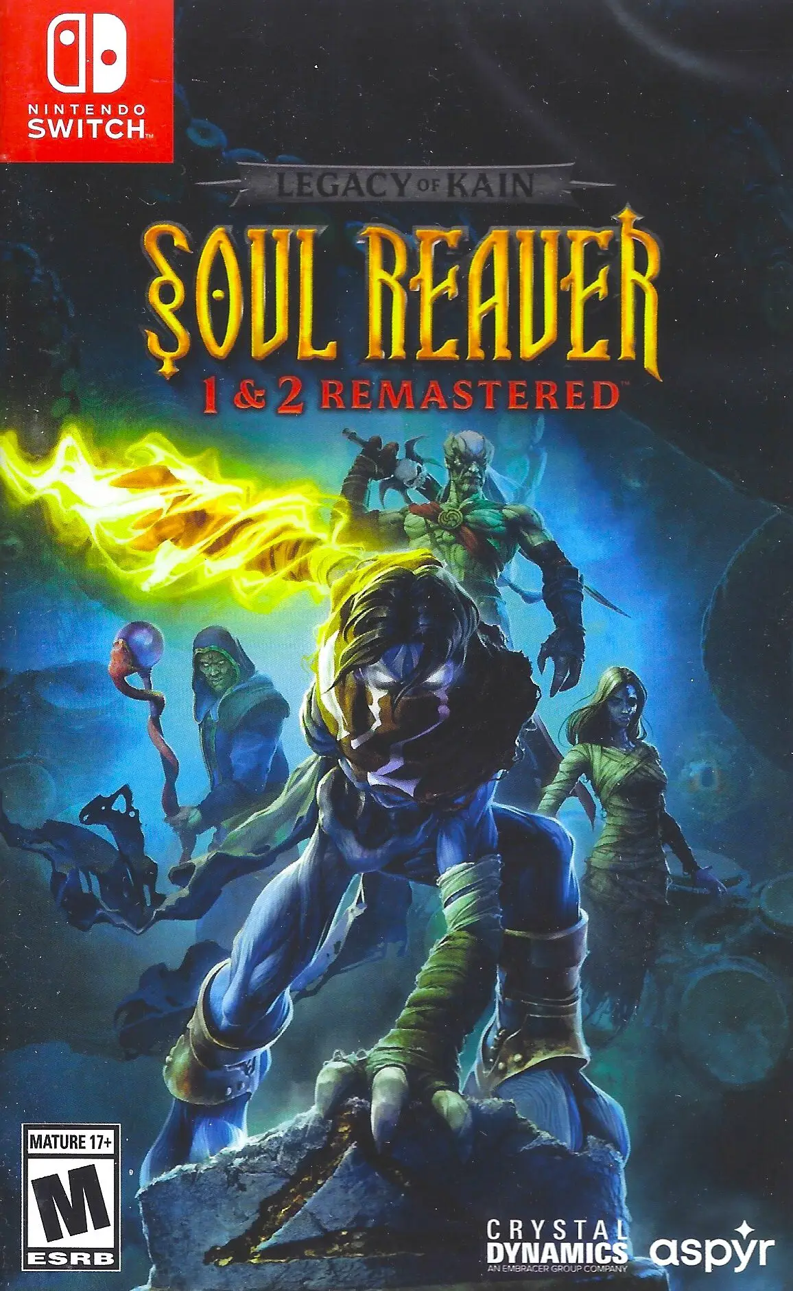 Capa de Soul Reaver 1 & 2 Remastered