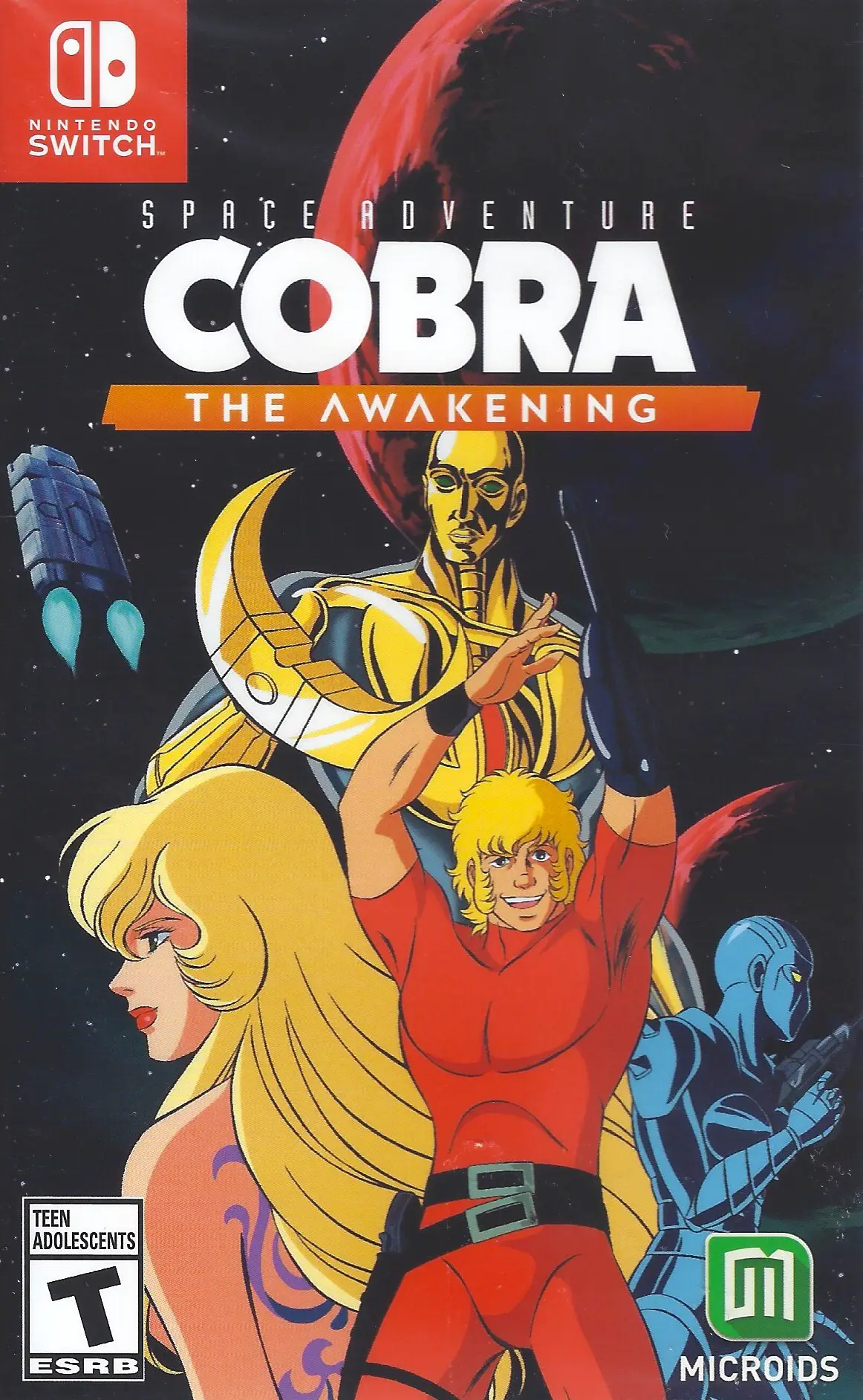 Capa de Space Adventure Cobra: The Awakening