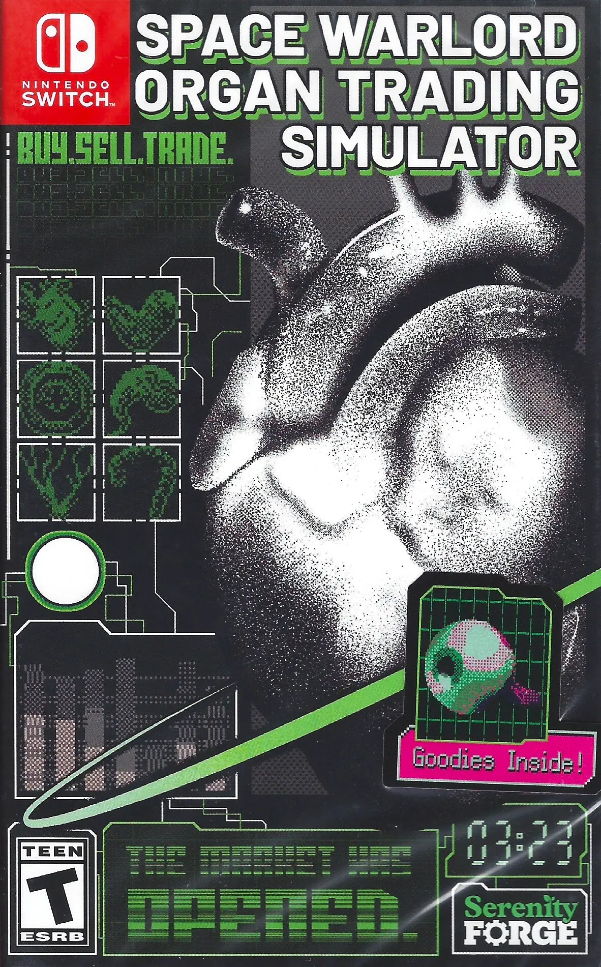Capa de Space Warlord Organ Trading Simulator [PAX]