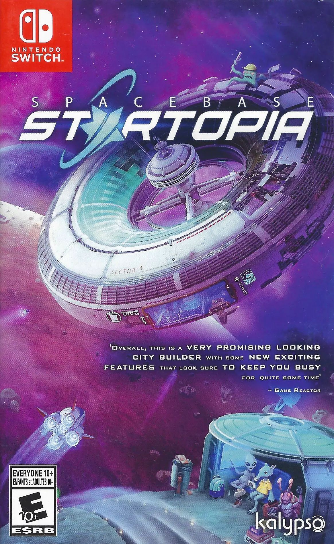 Capa de Spacebase Startopia