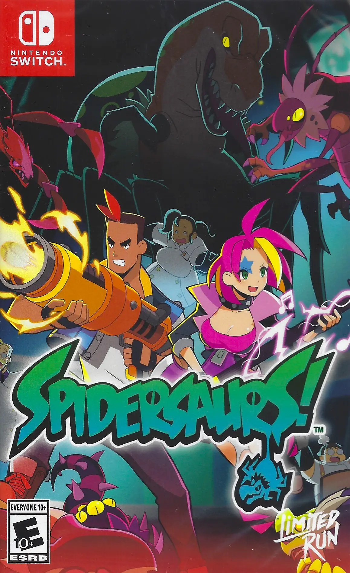 Capa de Spidersaurs!