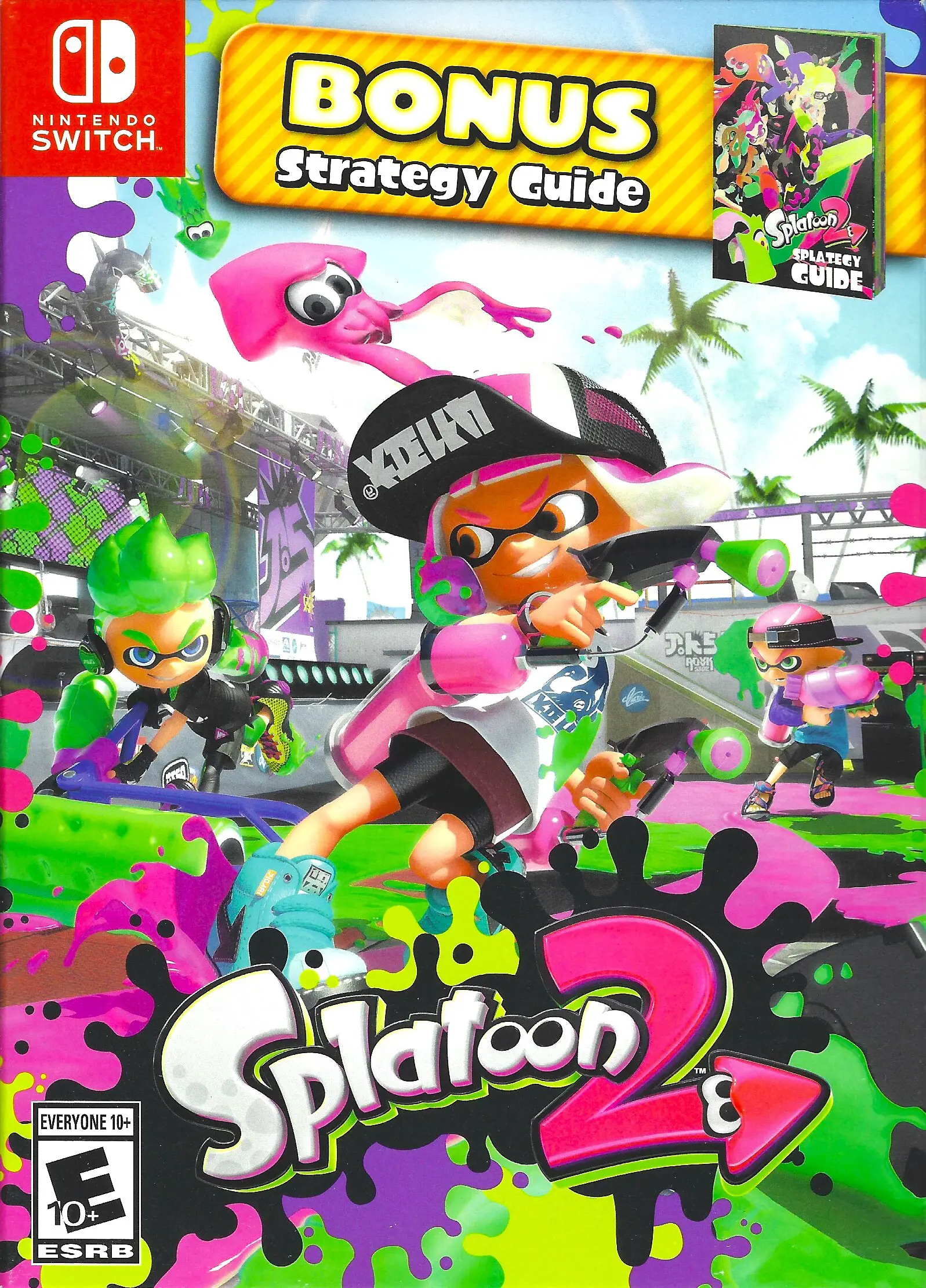 Capa de Splatoon 2 [Strategy Guide Bundle]