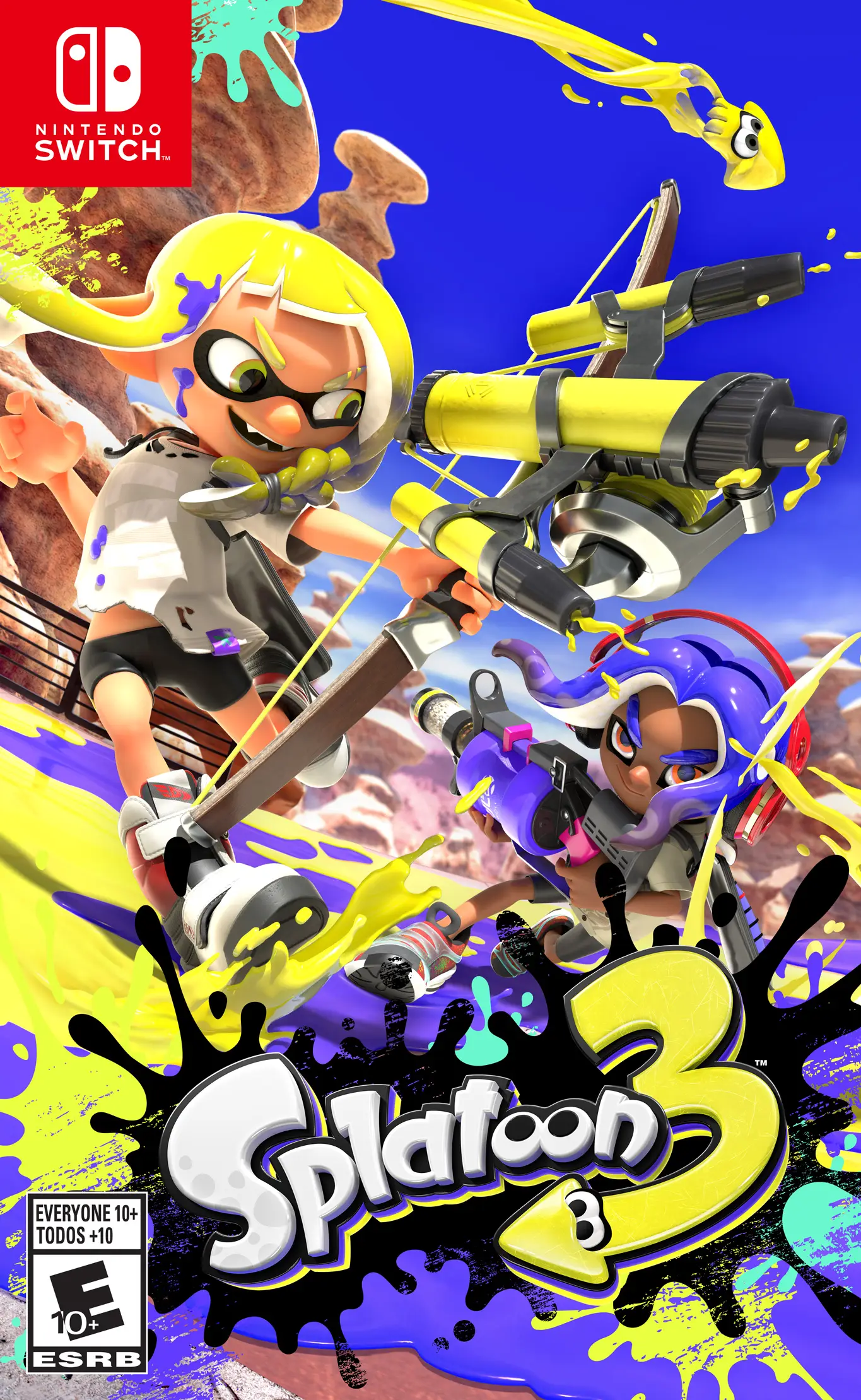 Capa de Splatoon 3