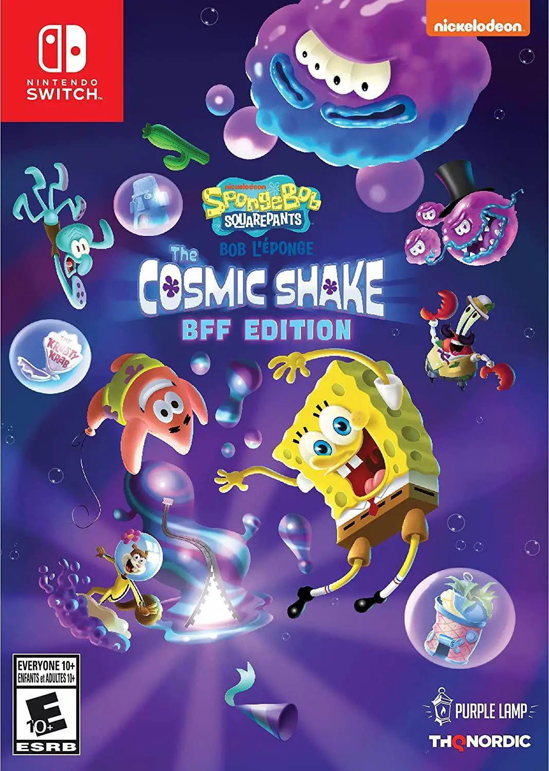 Capa de Spongebob Squarepants: The Cosmic Shake [BFF Edition]