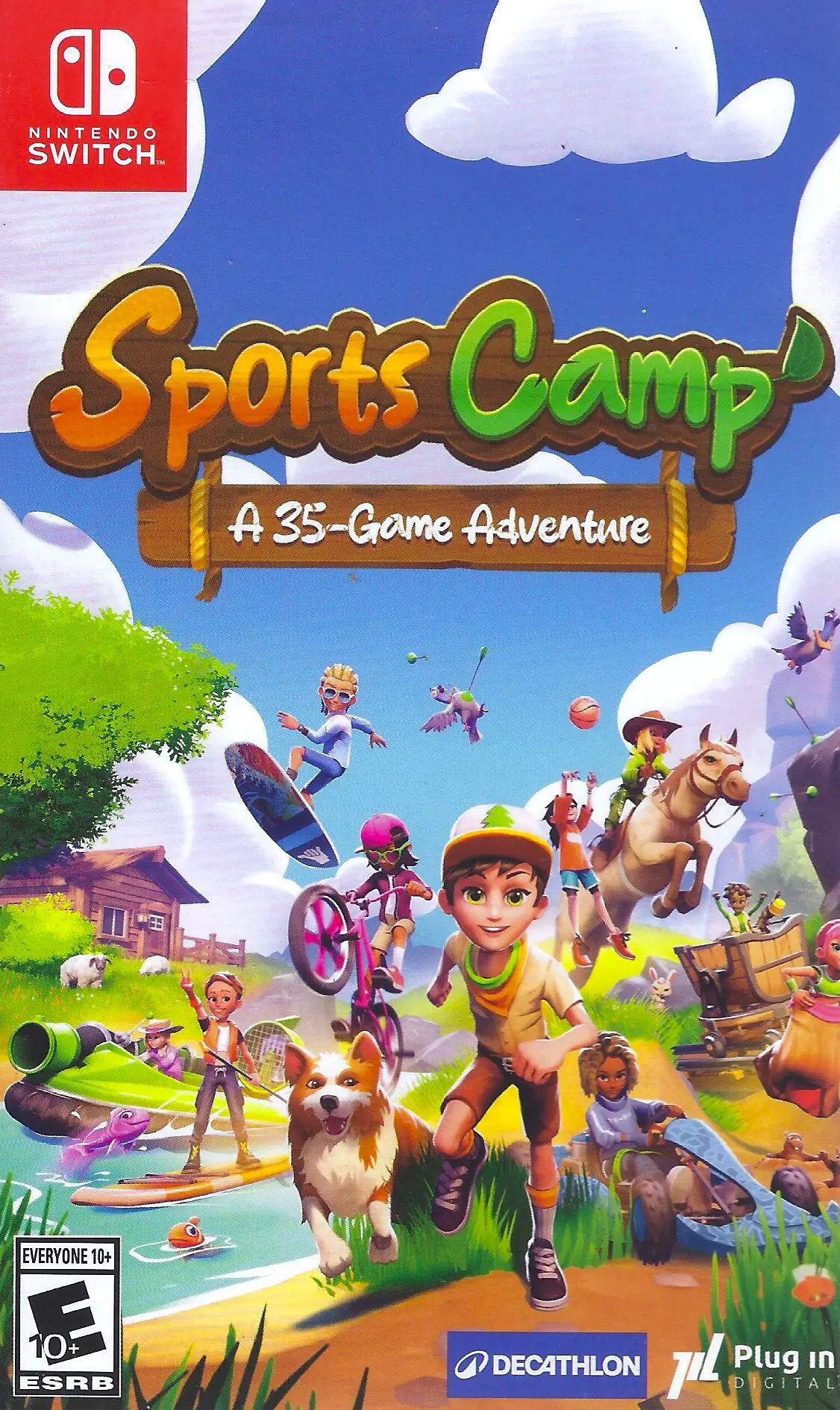 Capa de Sports Camp: A 35-Game Adventure