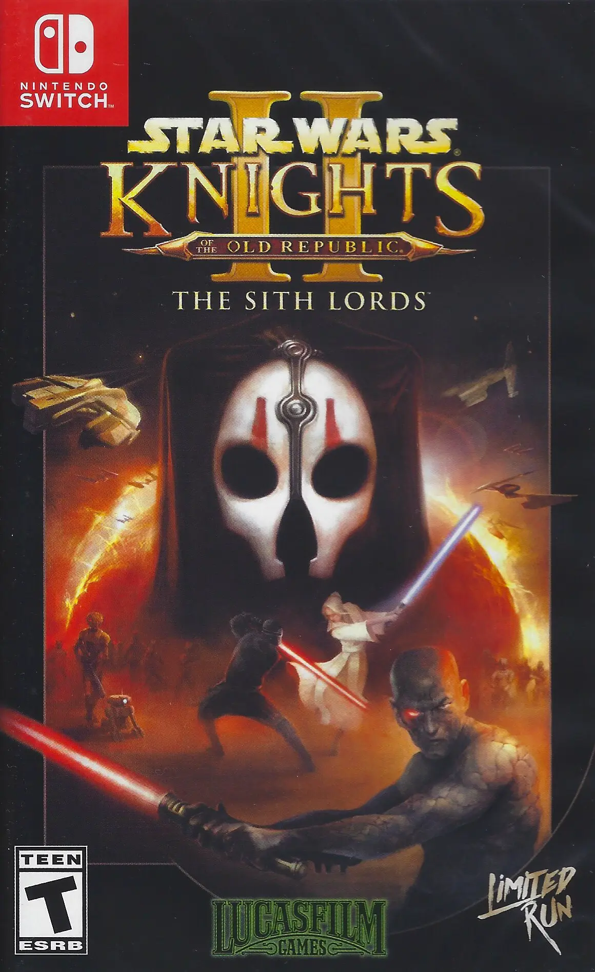 Capa de Star Wars: Knights of the Old Republic II - The Sith Lords