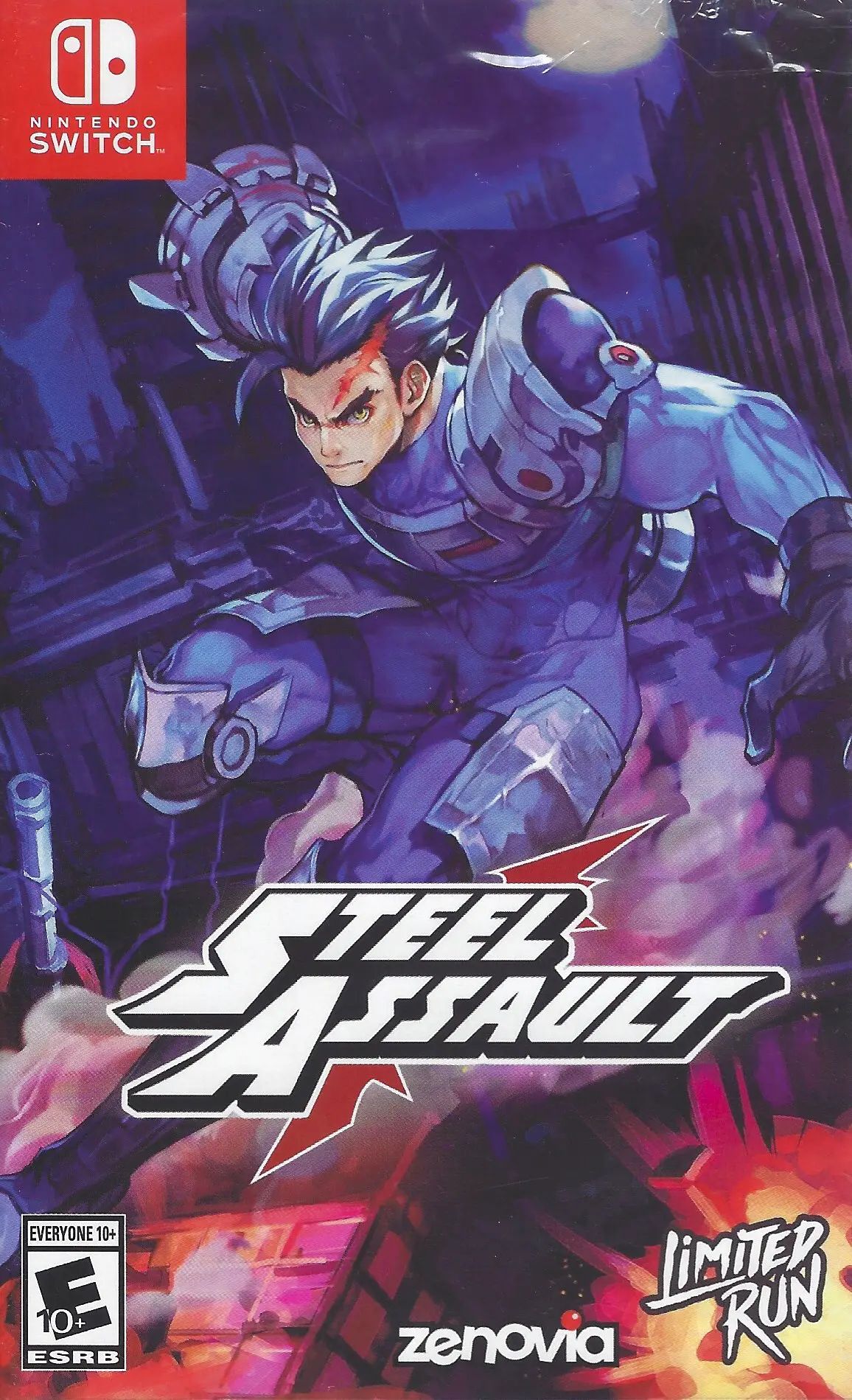 Capa de Steel Assault
