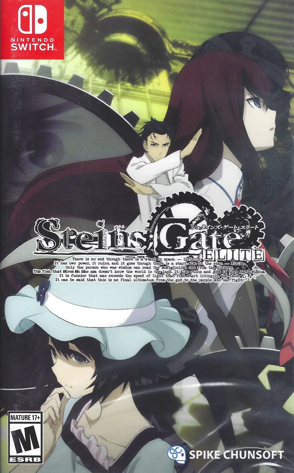 Capa de Steins;Gate Elite