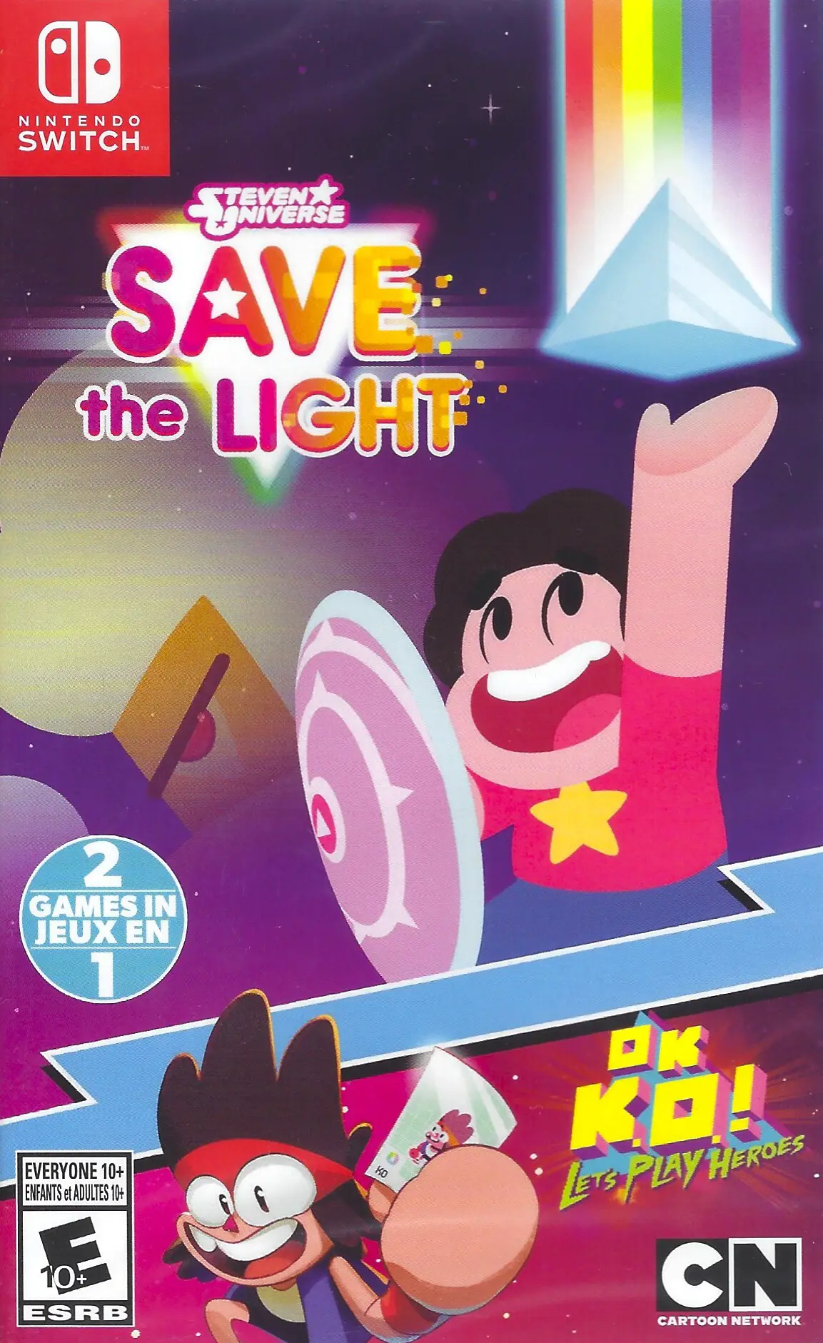 Capa de Steven Universe: Save the Light / OK K.O.! Let's Play Heroes