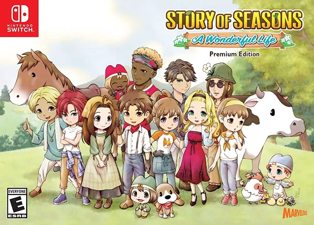 Capa de Story of Seasons: A Wonderful Life [Premium Edition]