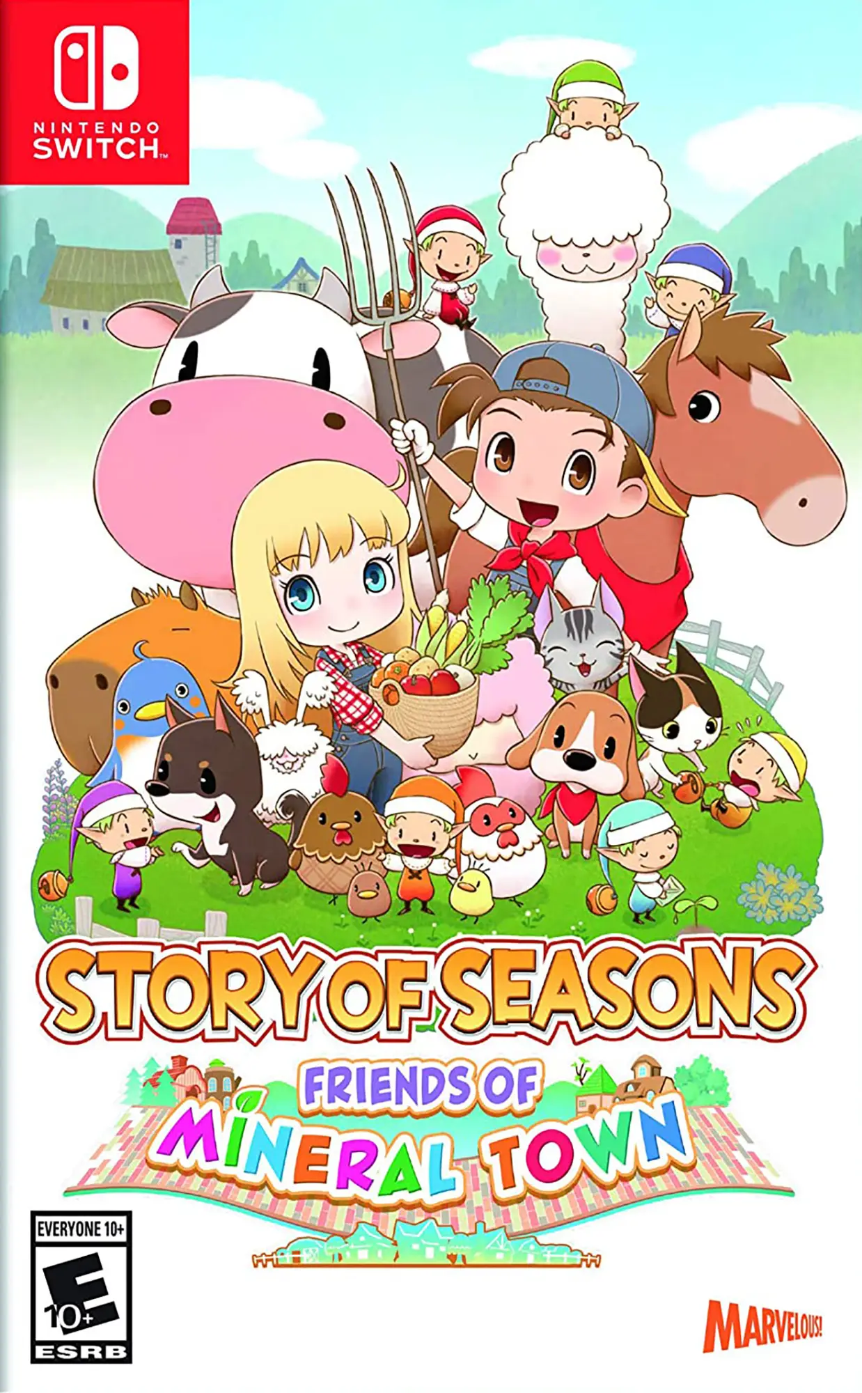 Capa de Story of Seasons: Friends of Mineral Town