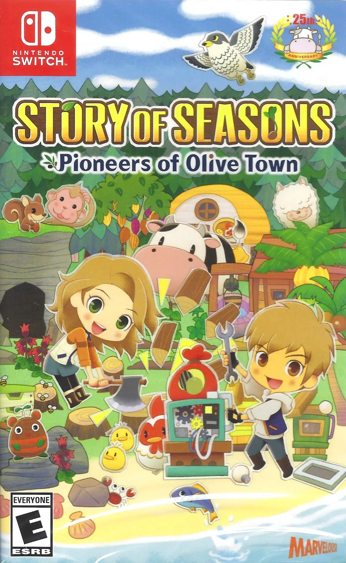 Capa de Story of Seasons: Pioneers of Olive Town
