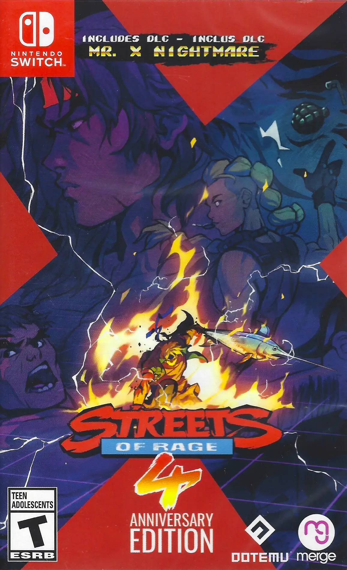 Capa de Streets of Rage 4 [Anniversary Edition]
