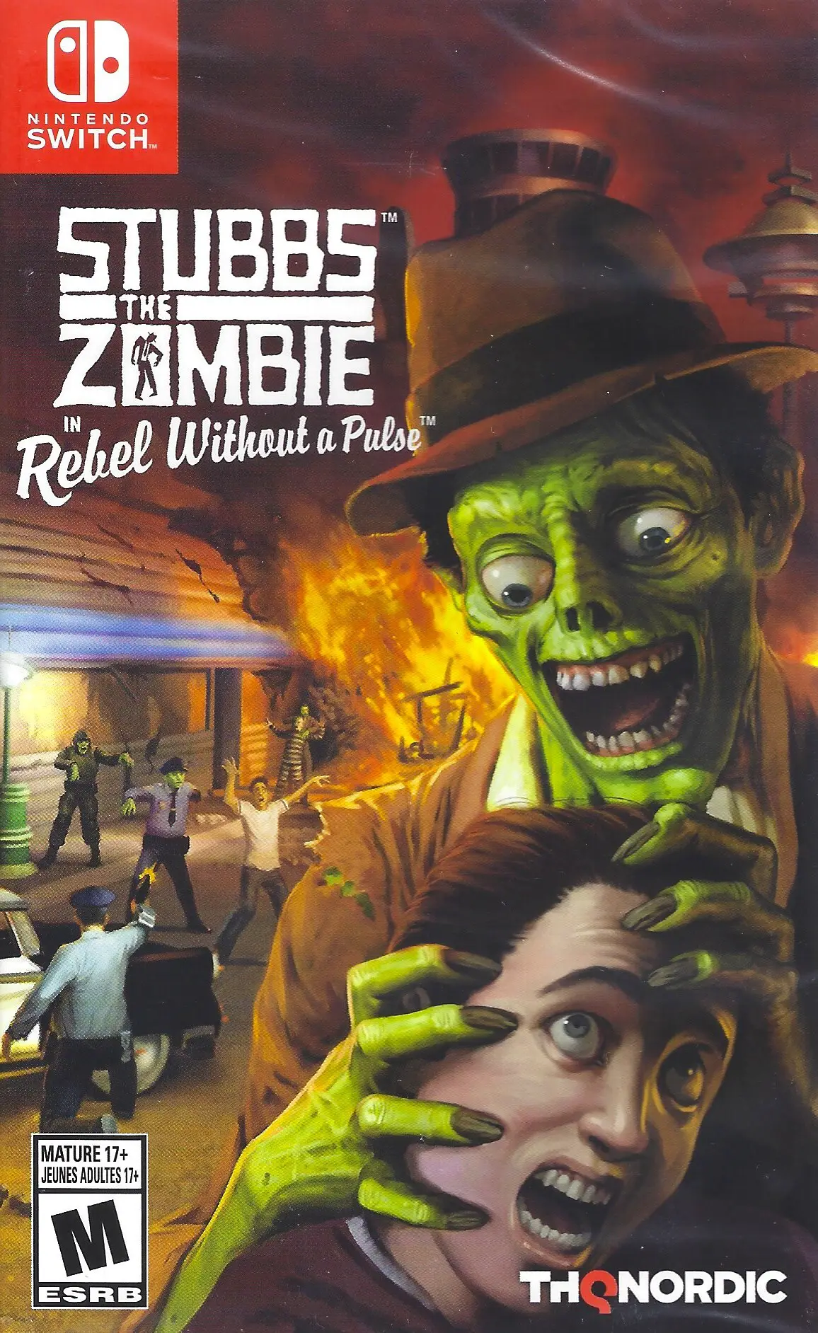 Capa de Stubbs the Zombie in Rebel Without a Pulse