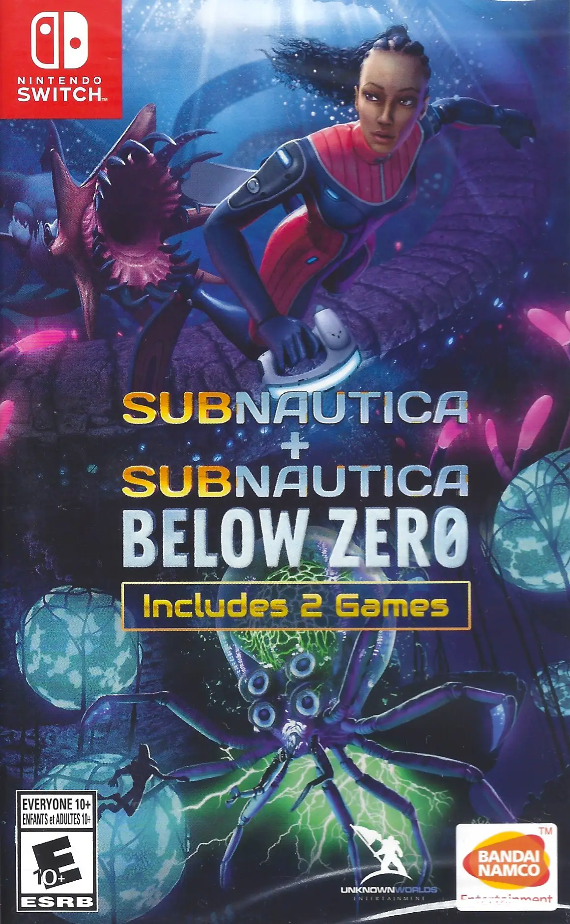 Capa de Subnautica + Subnautica: Below Zero