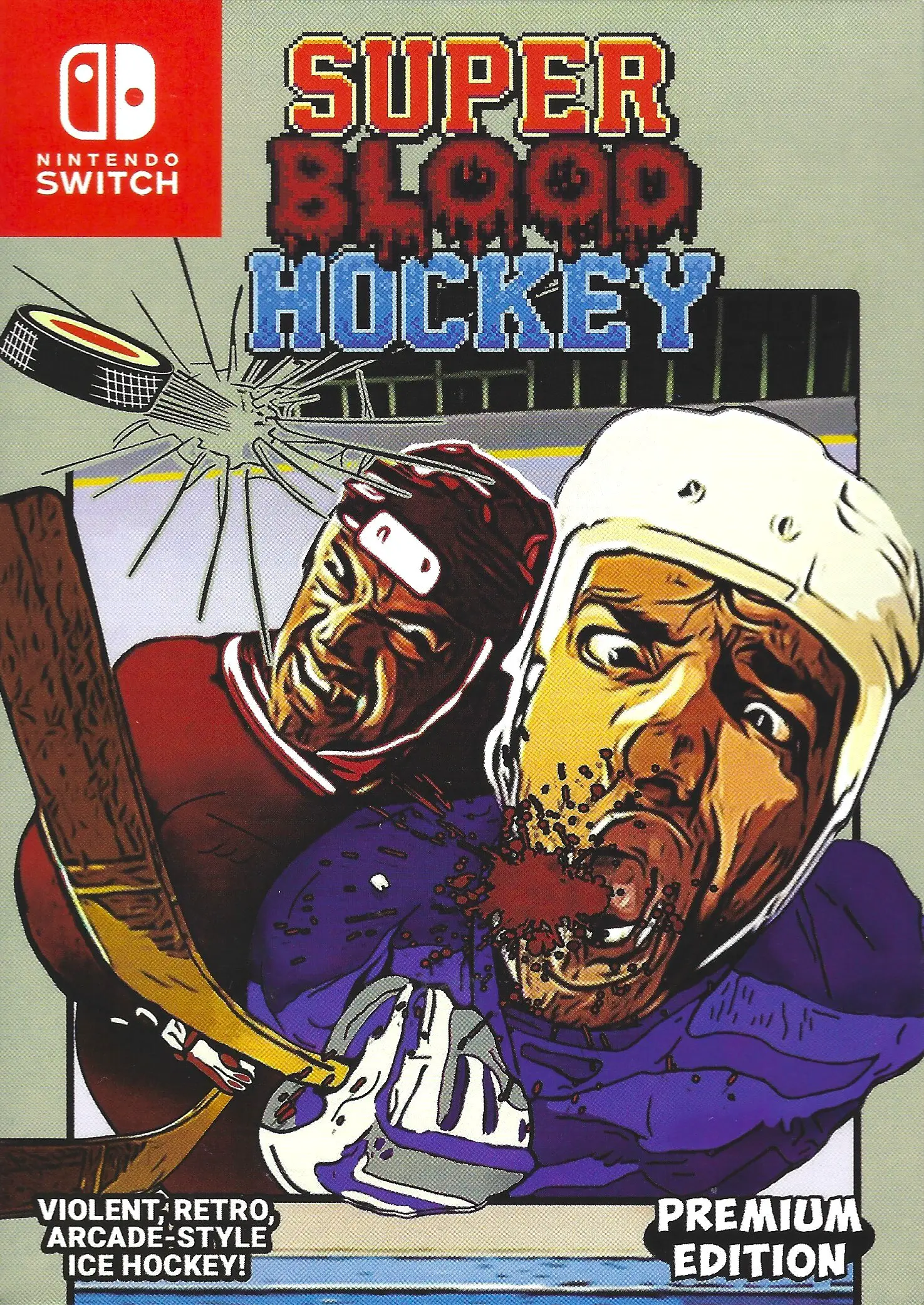 Capa de Super Blood Hockey [Retro Edition]