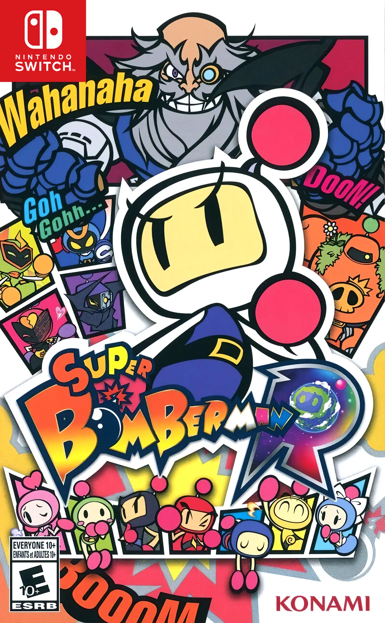 Capa de Super Bomberman R