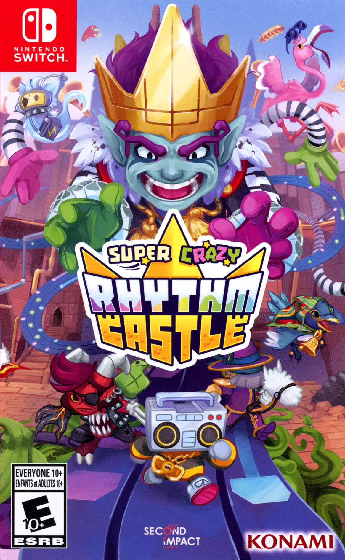 Capa de Super Crazy Rhythm Castle