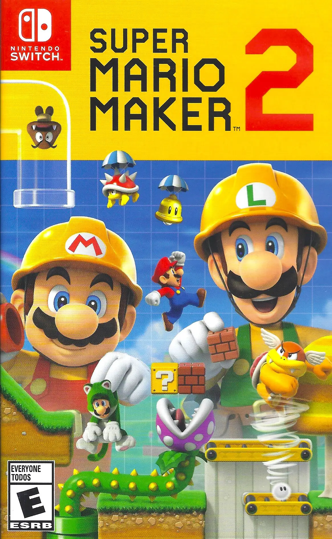 Capa de Super Mario Maker 2