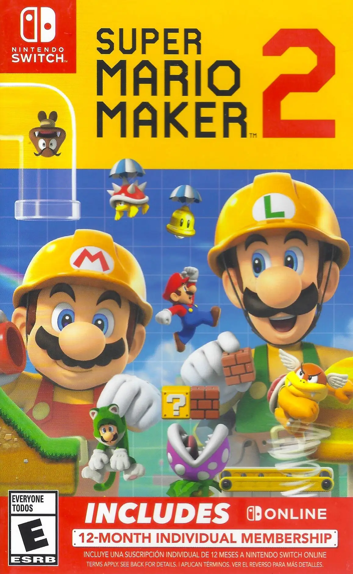 Capa de Super Mario Maker 2 [Online Bundle]