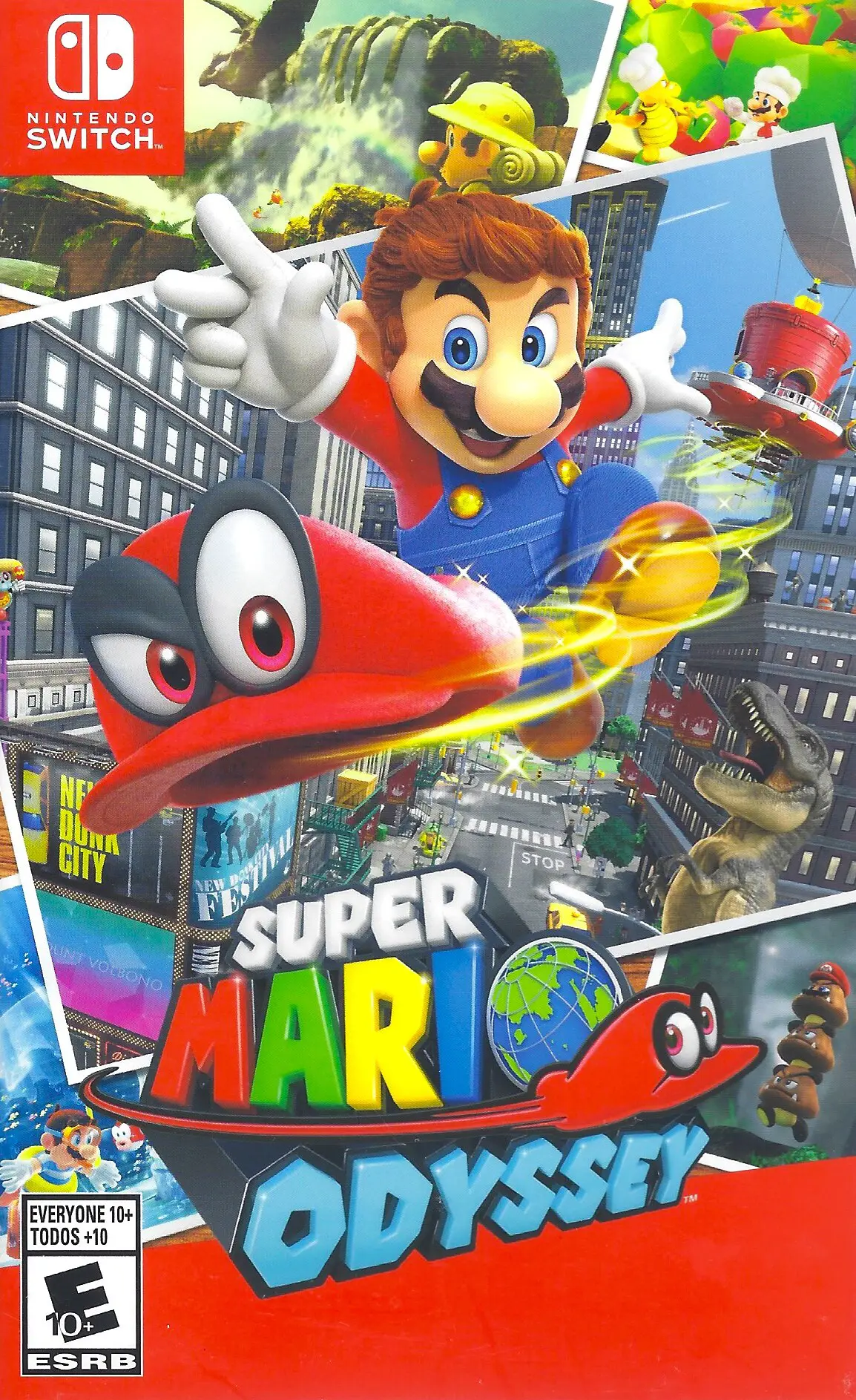 Capa de Super Mario Odyssey