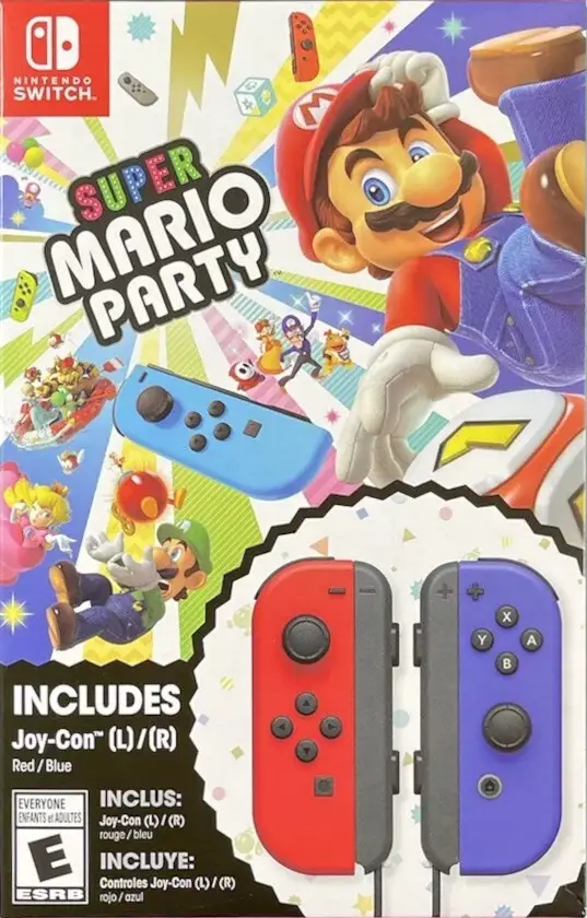 Capa de Super Mario Party [Red & Blue Joy-Con Bundle]