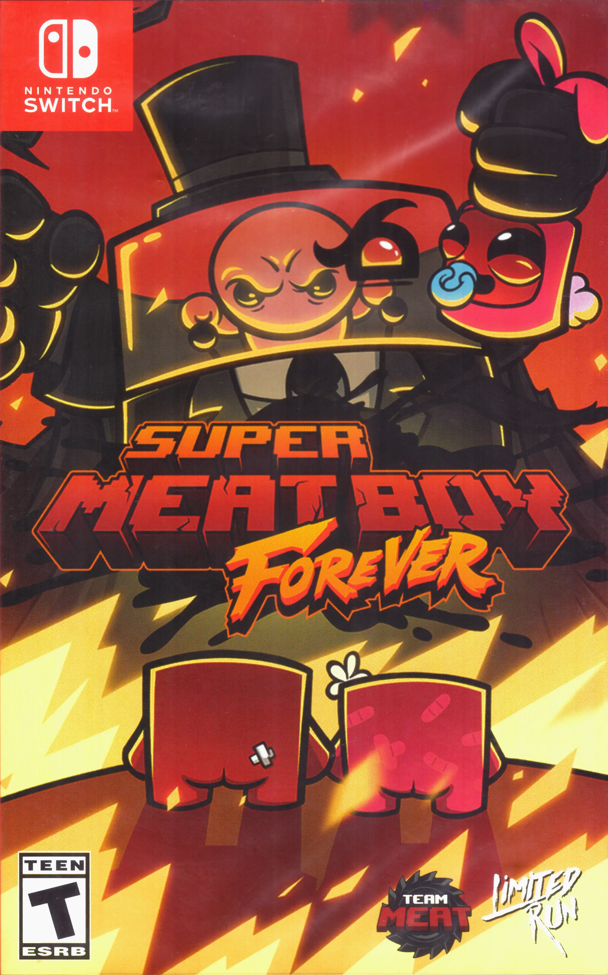 Capa de Super Meat Boy Forever