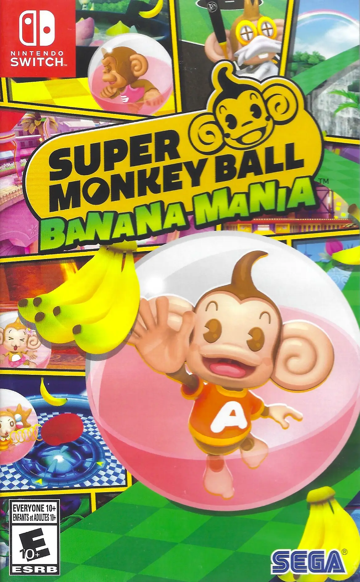 Capa de Super Monkey Ball Banana Mania