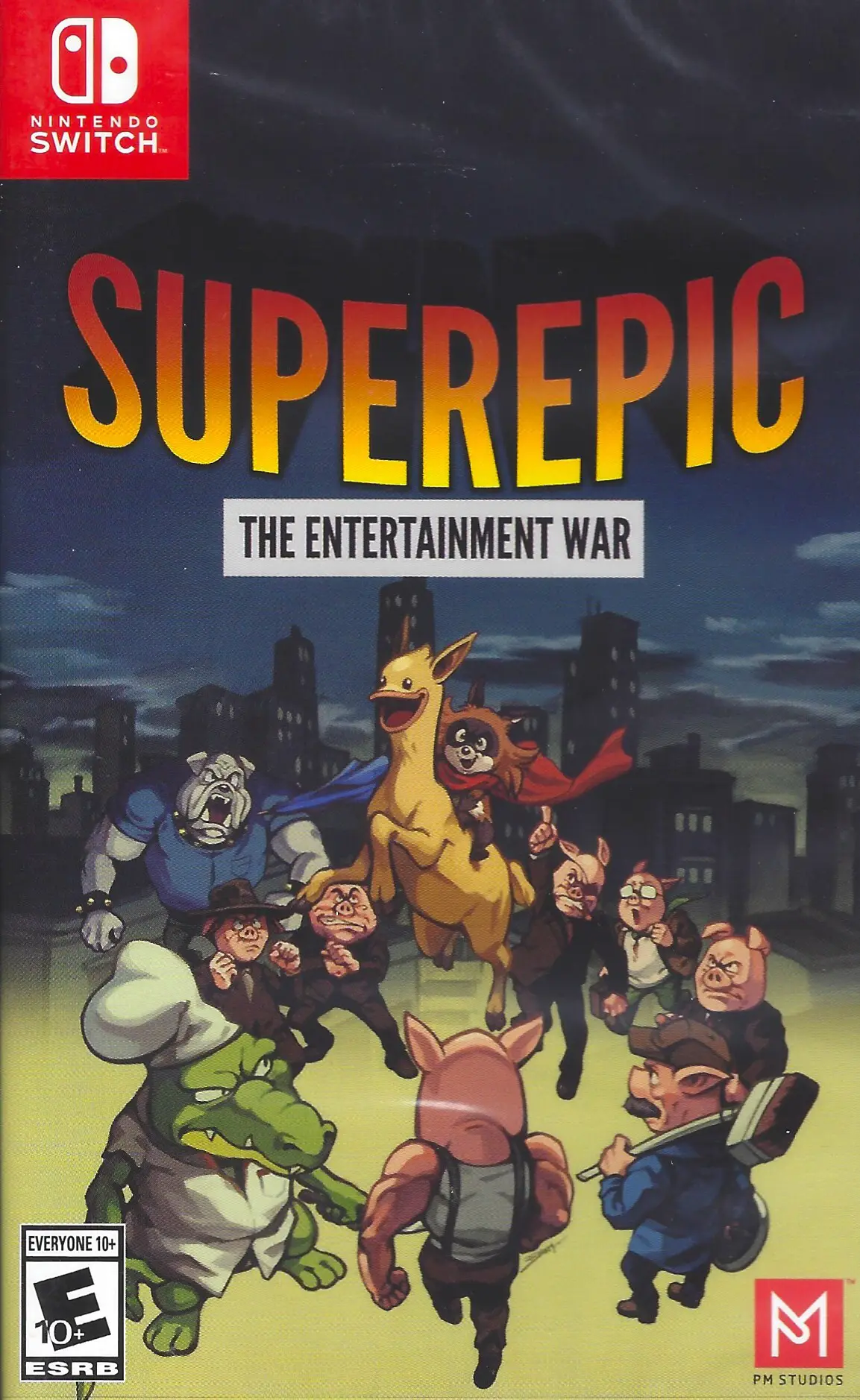Capa de SuperEpic: The Entertainment War